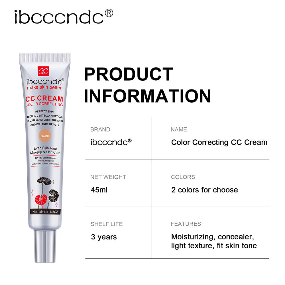 GlowAdapt™ Color-Correcting CC Cream | The Self-Adjusting Secret to 'No-Makeup' Skin.