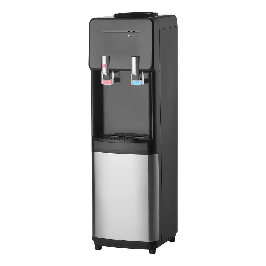 Top Loading Water Cooler Dispenser For 3 Or 5 Gallons Jugs Stainless Steel
