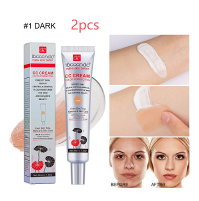 GlowAdapt™ Color-Correcting CC Cream | The Self-Adjusting Secret to 'No-Makeup' Skin.