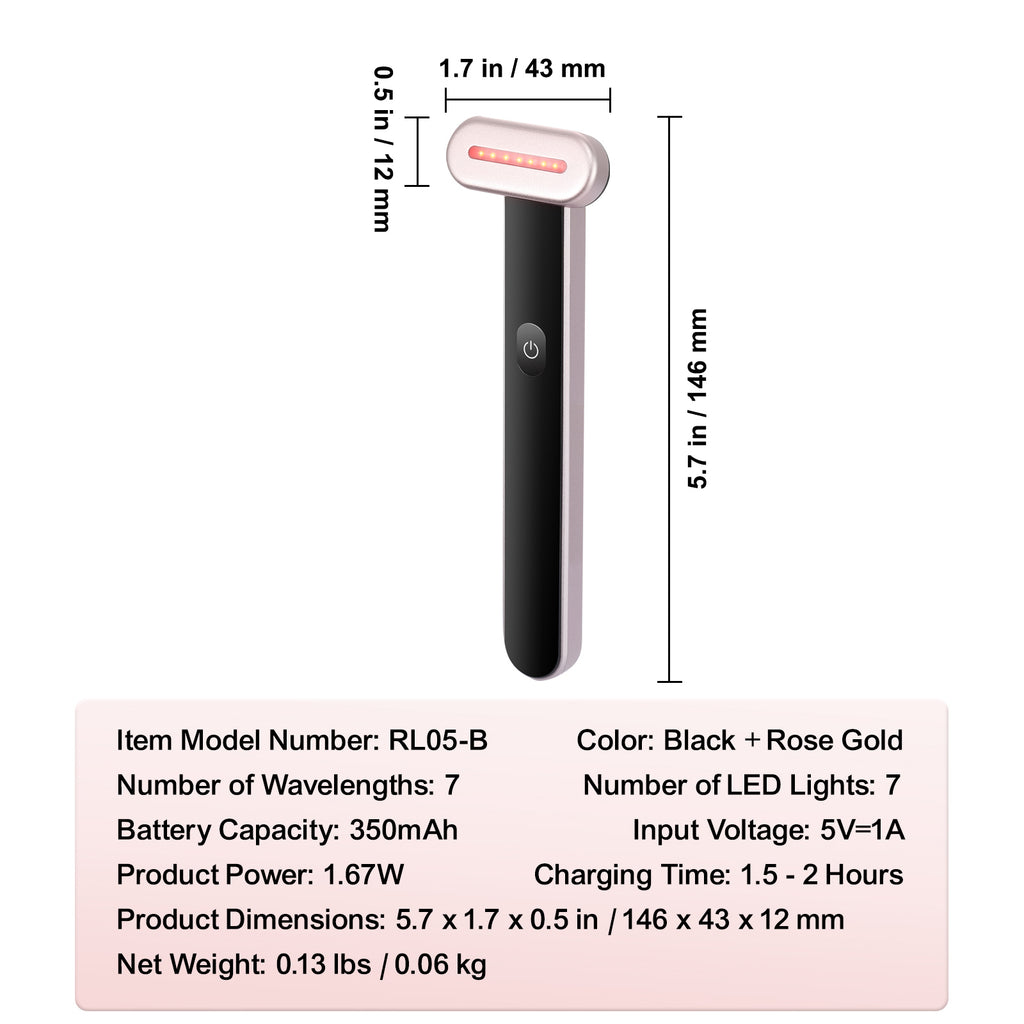 Portable Red Light Therapy Wand - Glow & Relief at Home