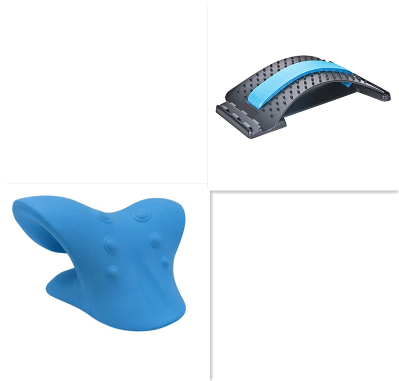 Neck Massager Roller – 6-Wheel Manual Neck & Shoulder Pain Relief Tool (No Batteries Needed)