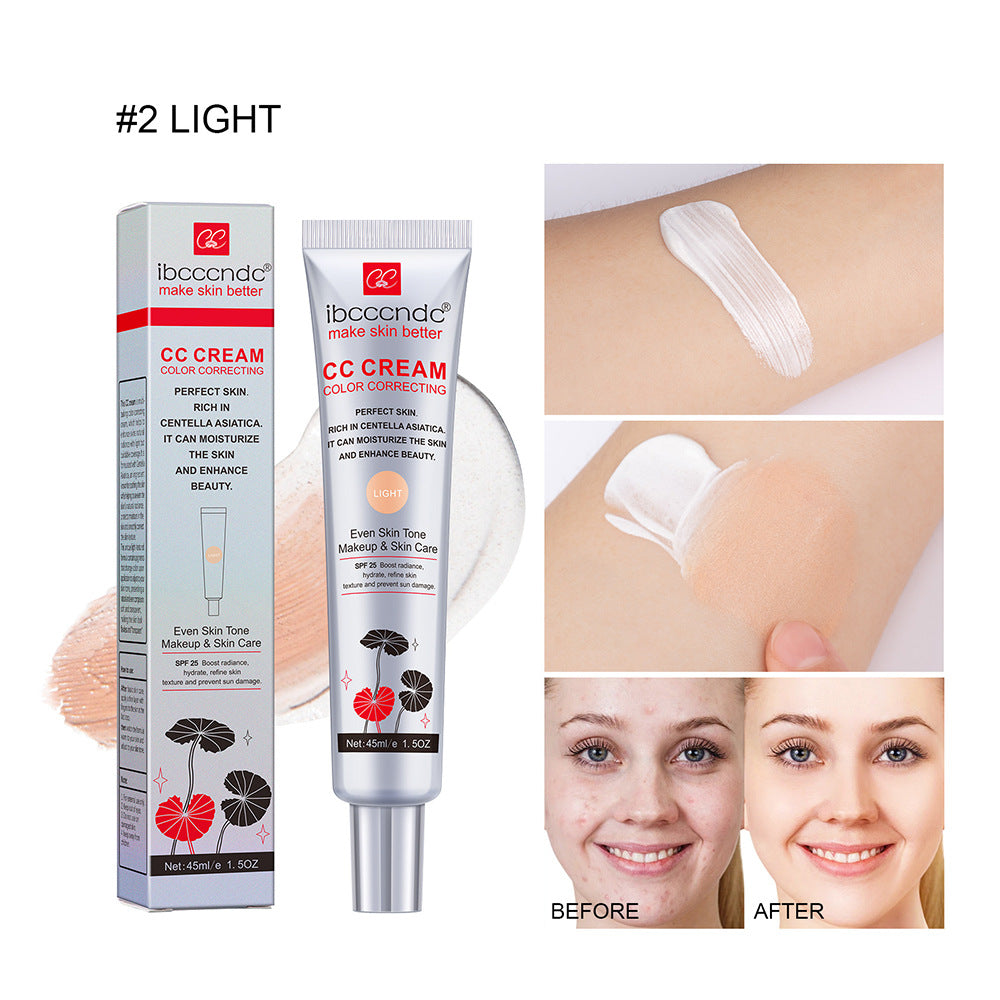GlowAdapt™ Color-Correcting CC Cream | The Self-Adjusting Secret to 'No-Makeup' Skin.